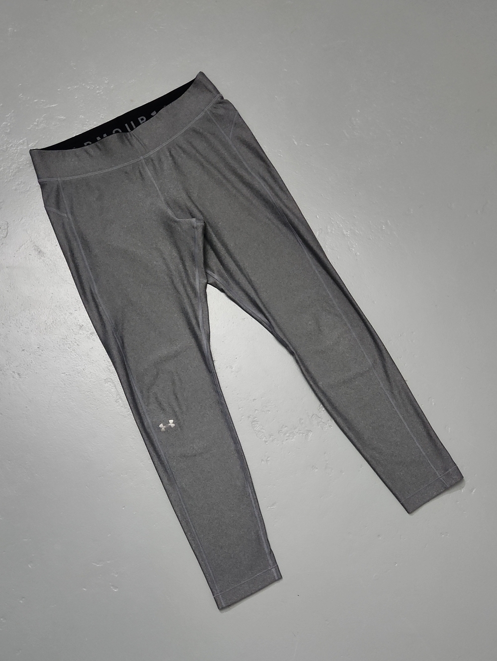 Under Armour Heatgear Compression Stretchy Wide Waistband Ankle Length Legging🔅